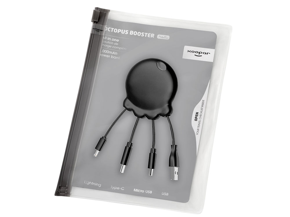 Внешний аккумулятор Octopus Booster, 1000 mAh