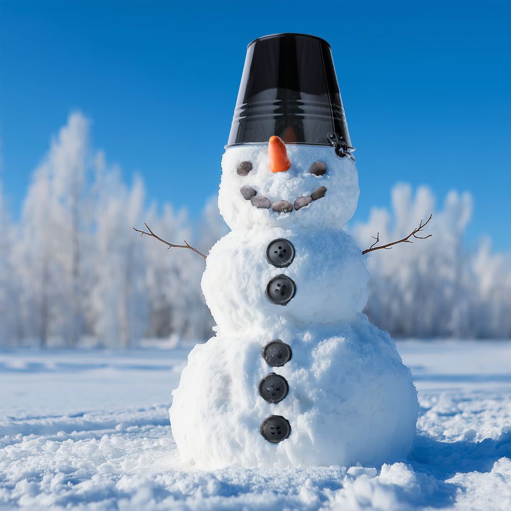 Набор для лепки снеговика «Все по-взрослому»