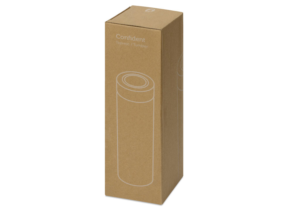 Термос Confident с покрытием soft-touch