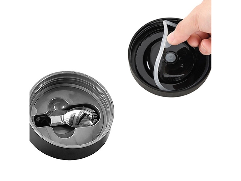 Термос с двумя контейнерами THERMOcafe TCLB-1480SY, 1480 мл