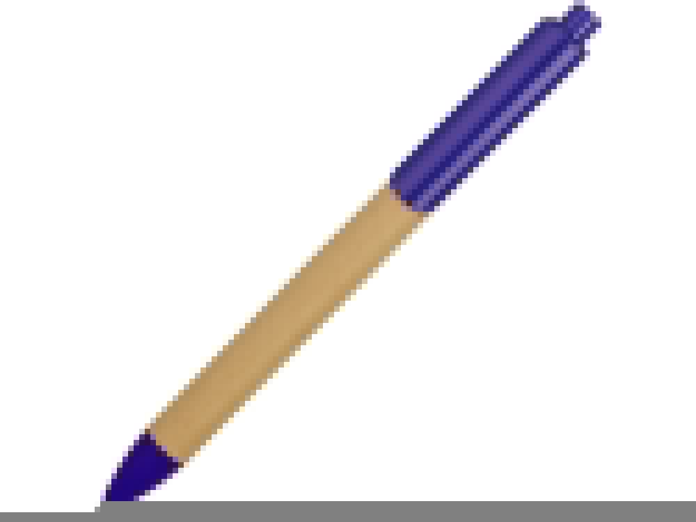 Ручка картонная шариковая Эко 2.0