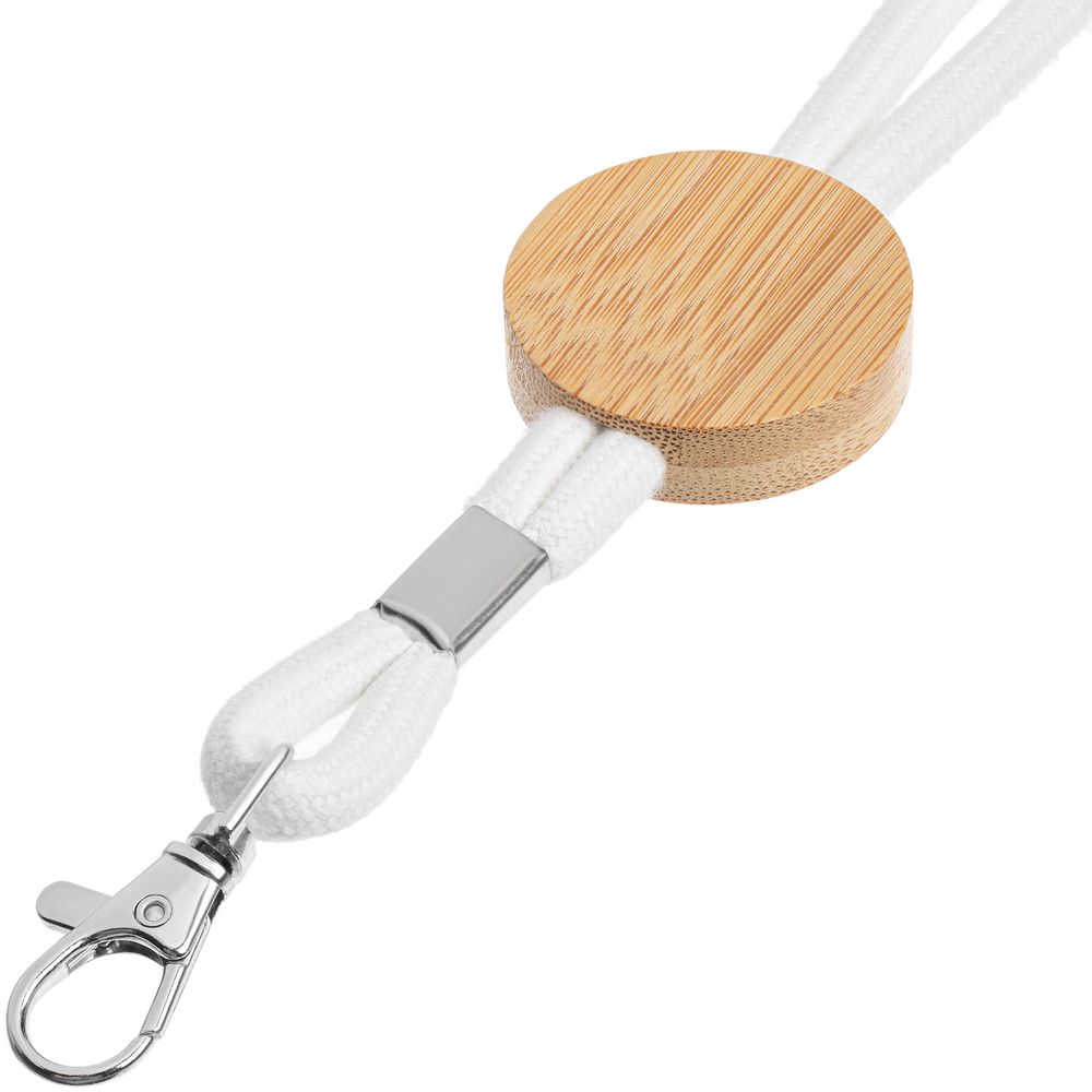 Шнурок для бейджа Tube Wood