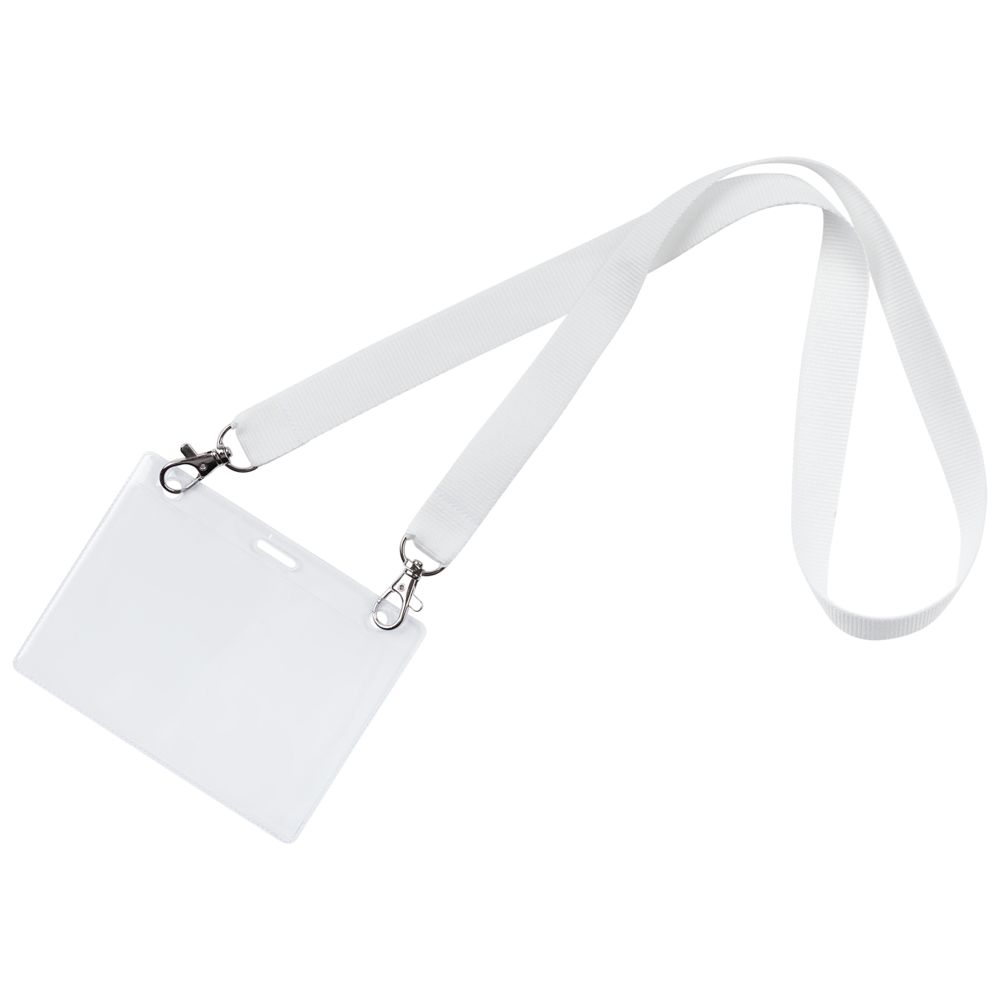 Лента для бейджа с 2 карабинами Carabine Duo