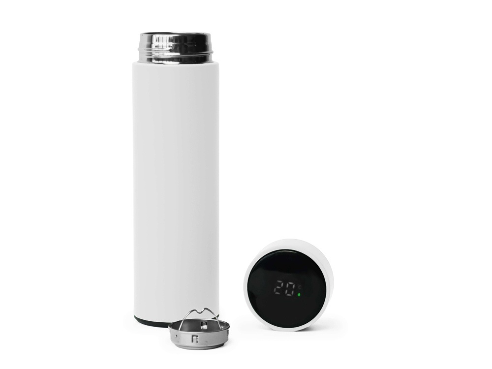 Термос MARK LED, soft touch