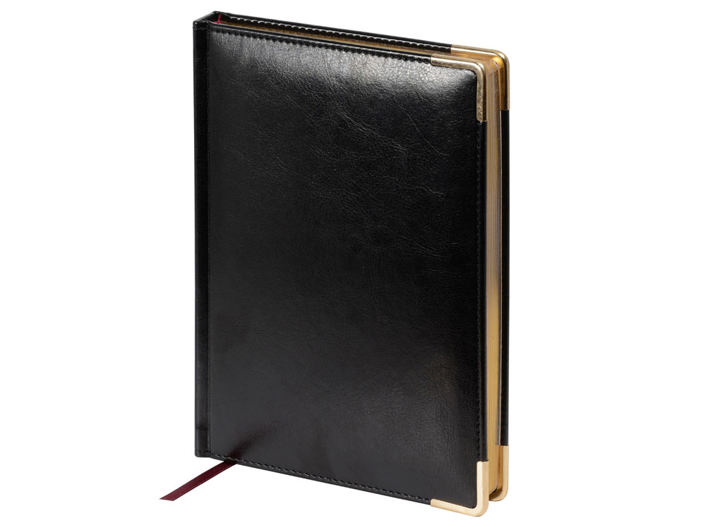 Ежедневник недатированный А6+ Sidney Nebraska с серебряным срезом