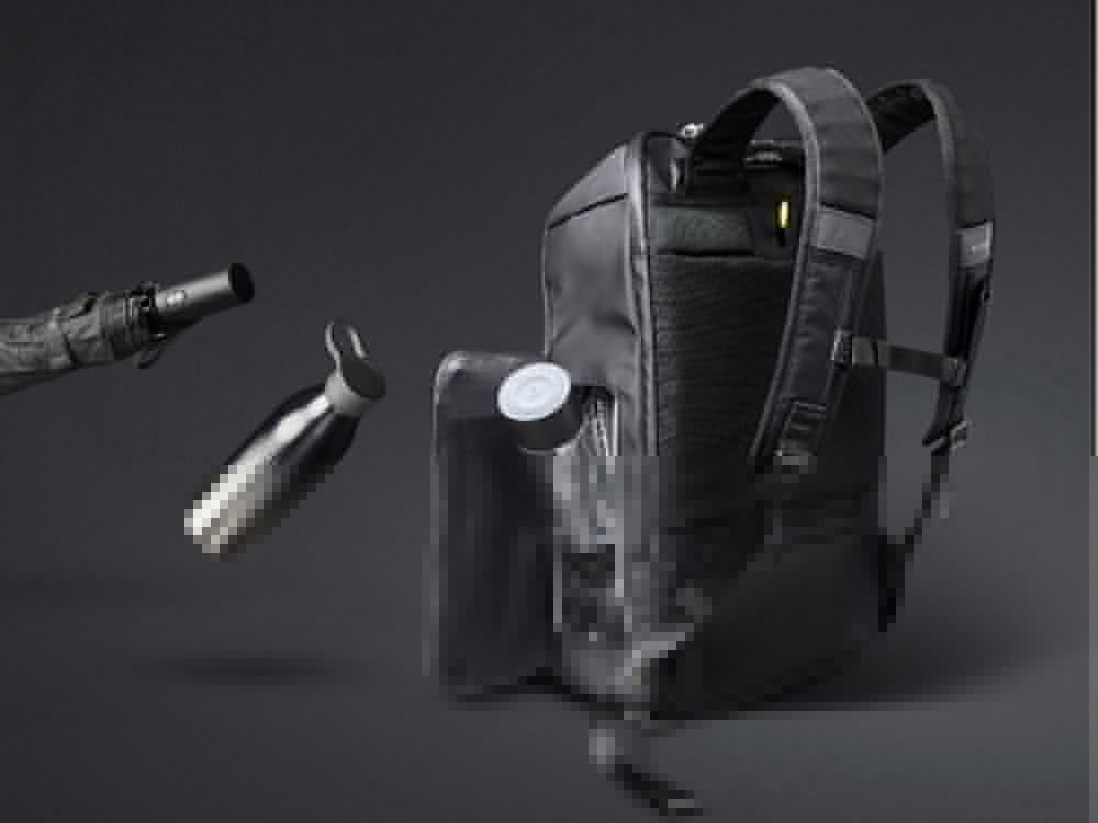 Водостойкий антикражный рюкзак FlipPack для ноутбука 15.6