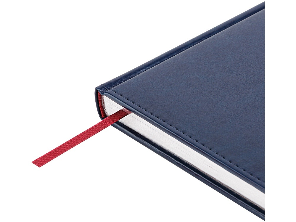 Ежедневник недатированный А6+ Sidney Nebraska с серебряным срезом