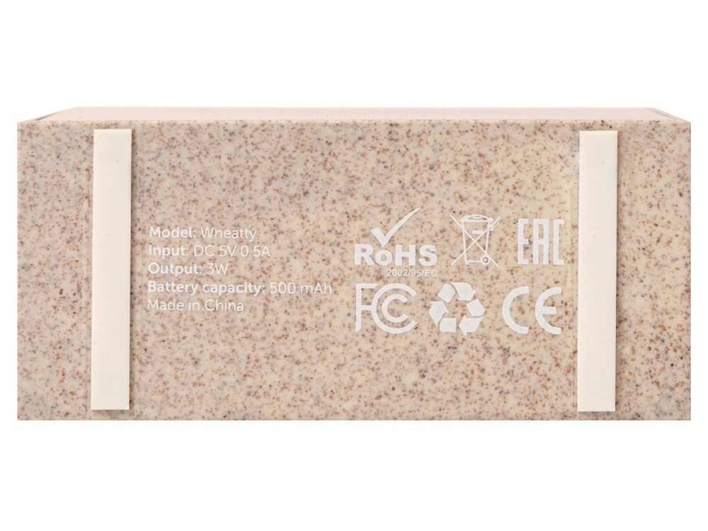 Портативная колонка Wheatty из пшеничной соломы