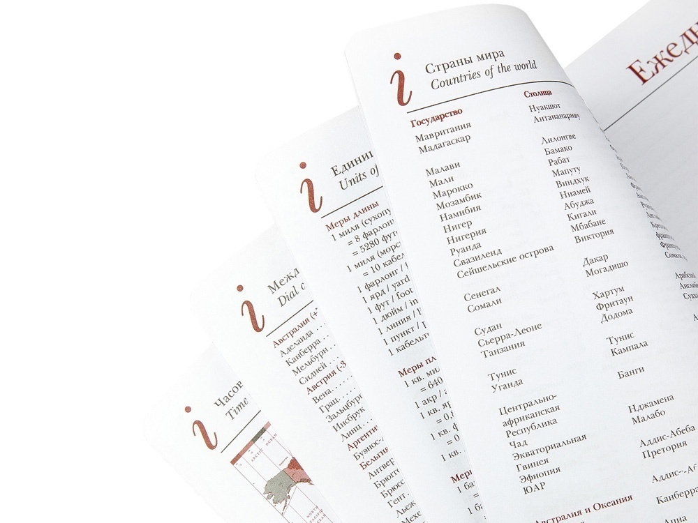 Ежедневник недатированный А5 Sidney Nebraska с серебряным срезом и уголками