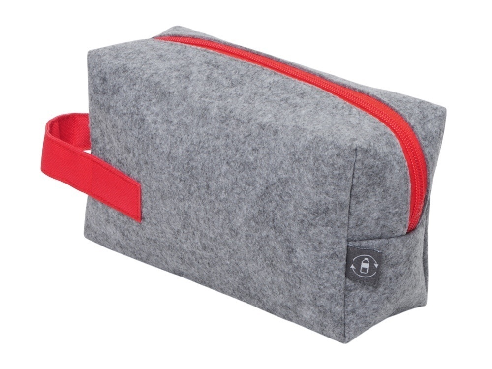 Косметичка из РПЕТ фетра с ручкой Felt