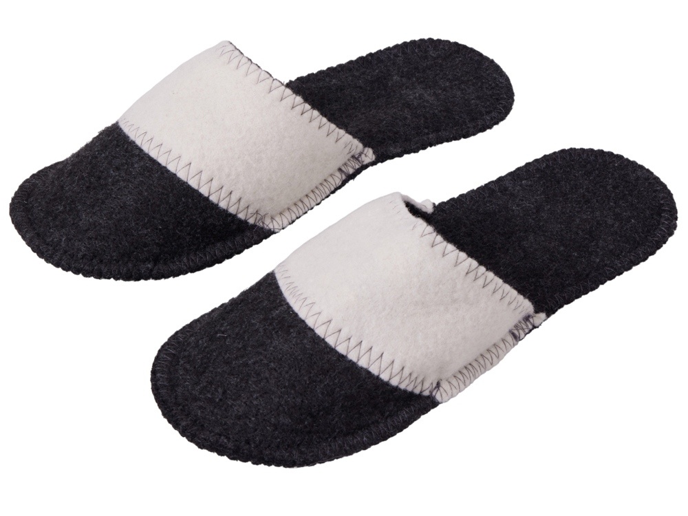 Тапочки двухцветные для бани и сауны Healing