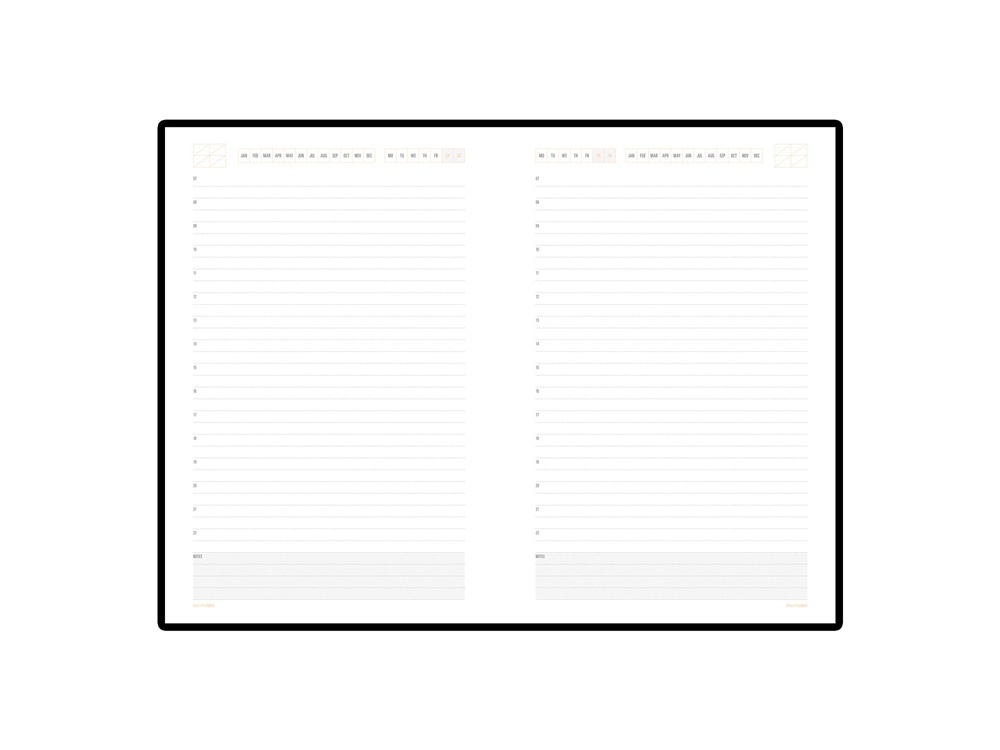 Ежедневник недатированный А5 Mercury