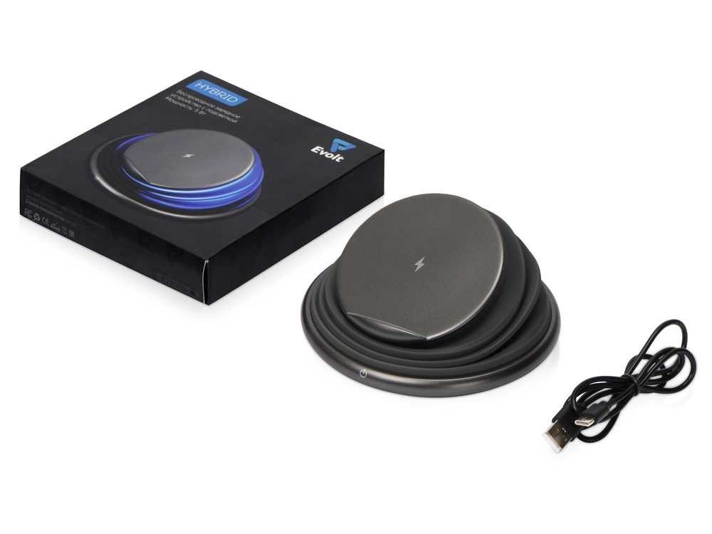 Беспроводное зарядное устройство Hybrid с ночником