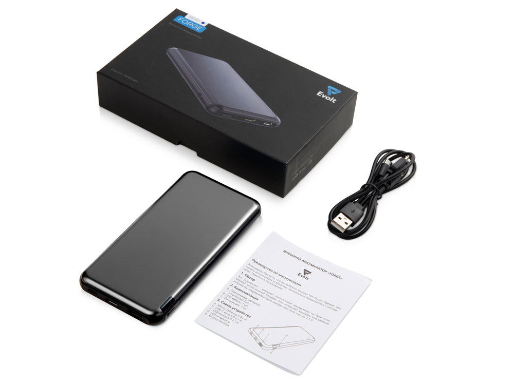 Внешний аккумулятор Forge v.2 , 10000 mAh